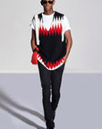 CHEVRON KNIT VEST