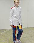 Colour Block Trousers