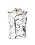 C. MARCLAY BIKER VEST