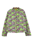 CDG SHIRT X KAWS JACKET (YELLOW/GREEN)