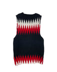 CHEVRON KNIT VEST
