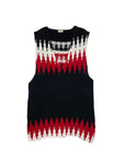 CHEVRON KNIT VEST