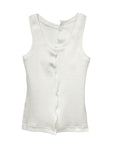 DRAPED VEST TOP (WHITE)
