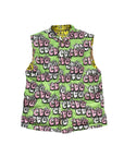 CDG SHIRT X KAWS VEST (YELLOW/GREEN)