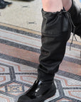 AVOCET LEATHER BOOTS (BLACK)