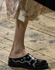 FLORAL LACE MULE