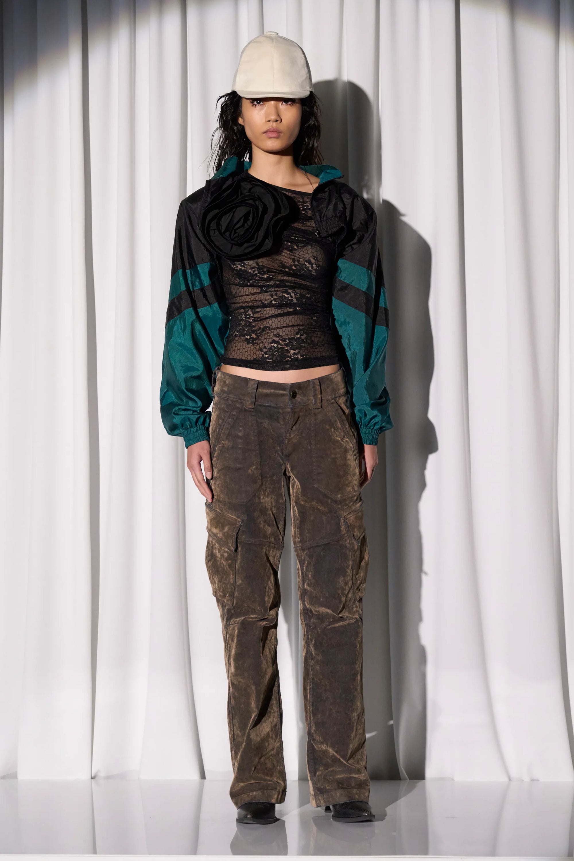 LACE ROSE TOP - NOLM