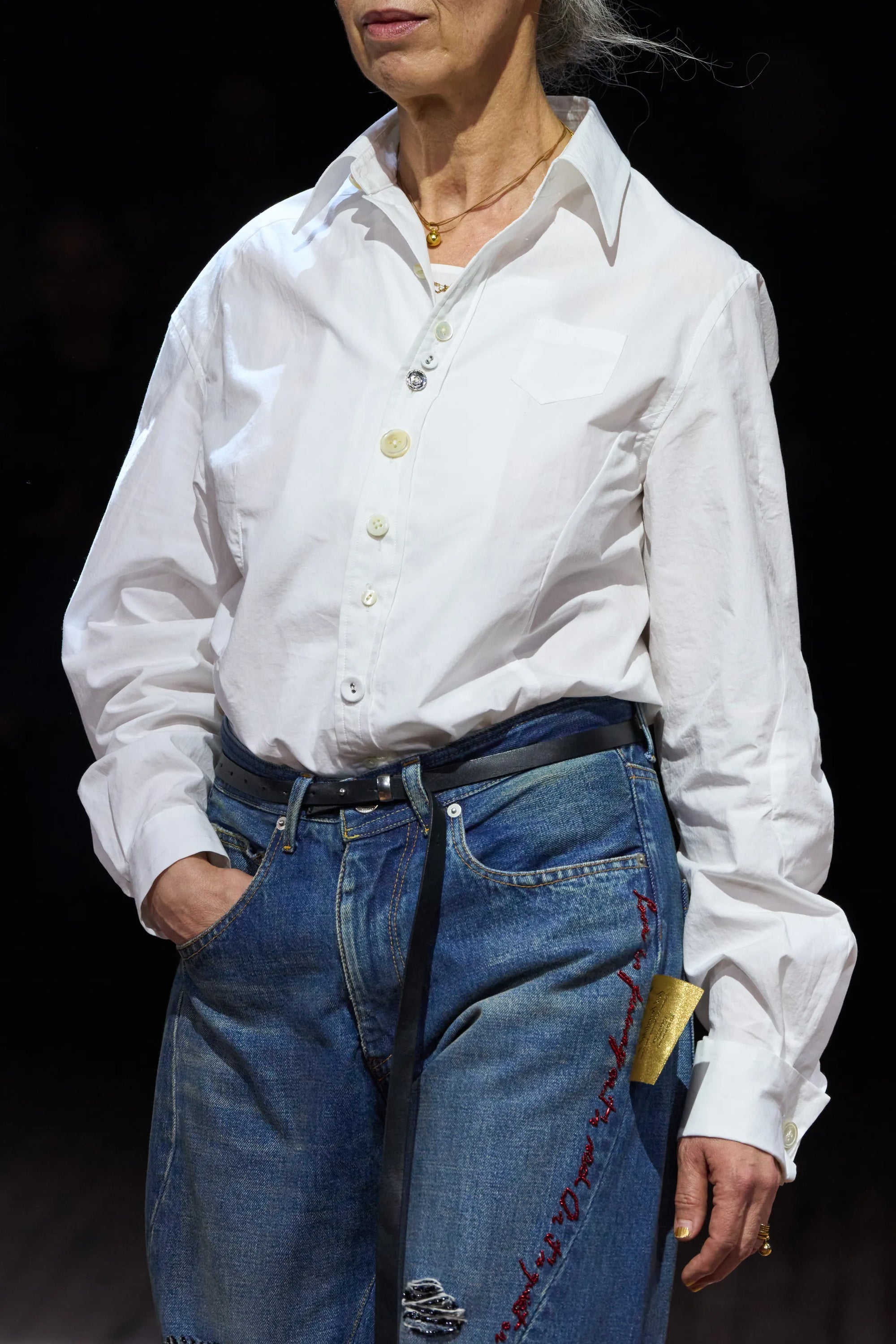 ASYMMETRIC SHIRT - NOLM