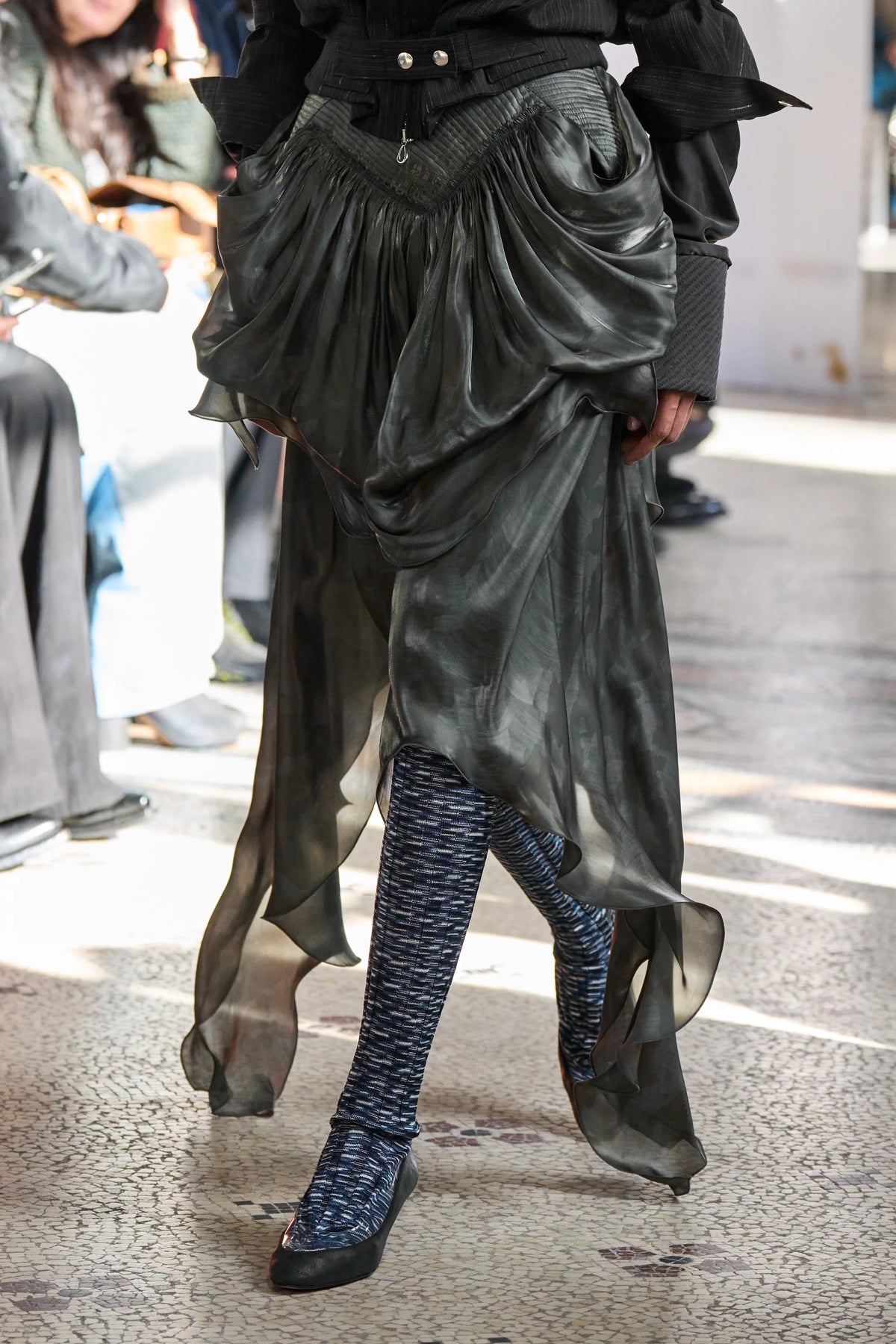 ORIOLE DRAPE SKIRT