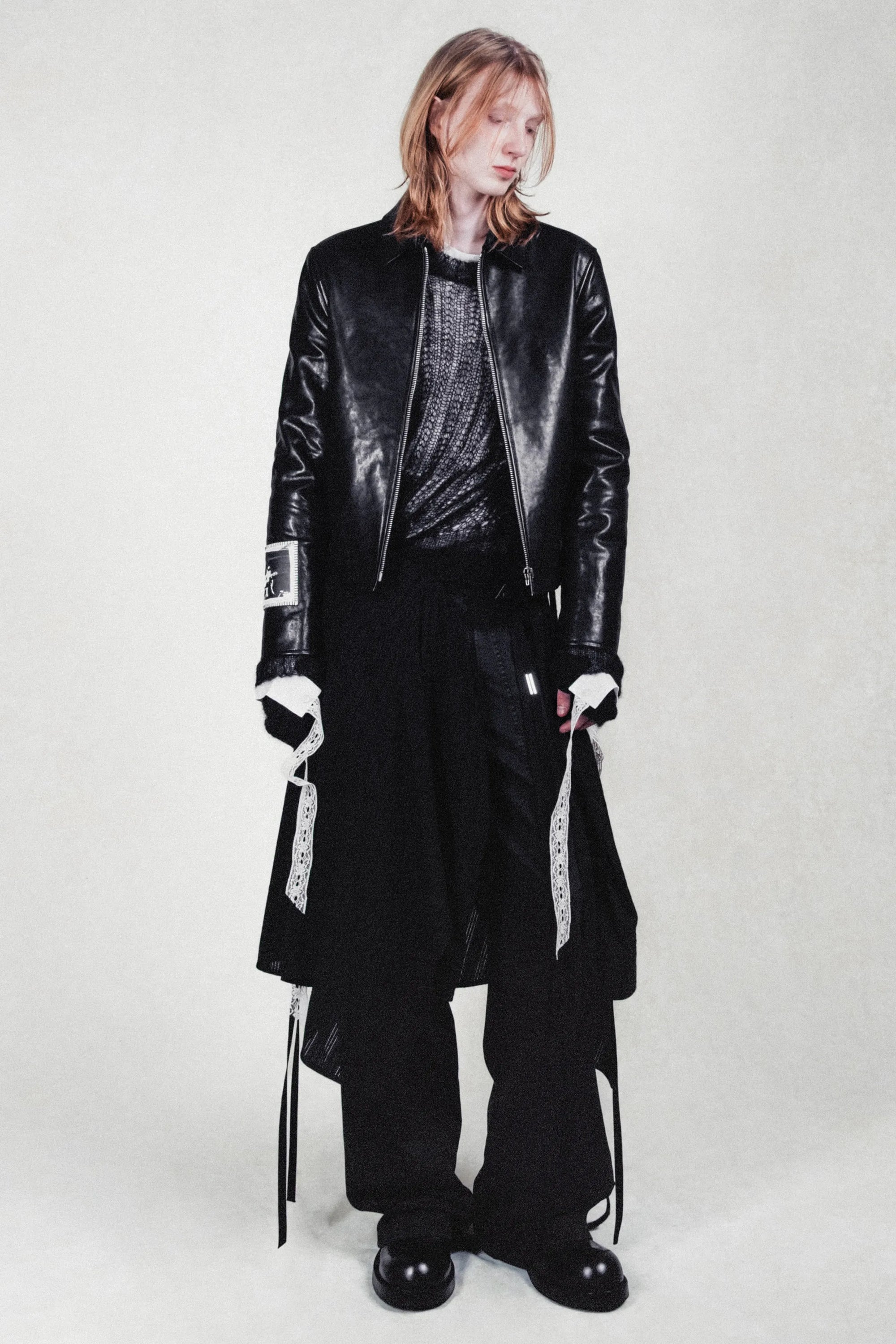 SANDOR SHIRT COLLAR ZIPPED CABAN