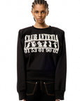 SHOULDER PAD SWEATSHIRT