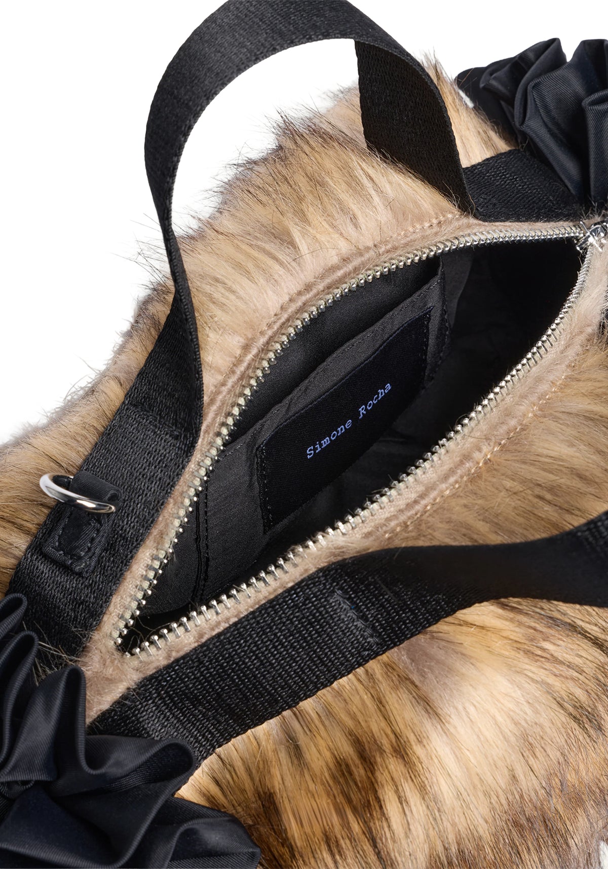 DOUBLE RIBBON ROSETTE BAG