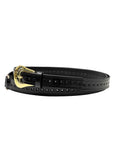 BROGUE BELT (GOLD)