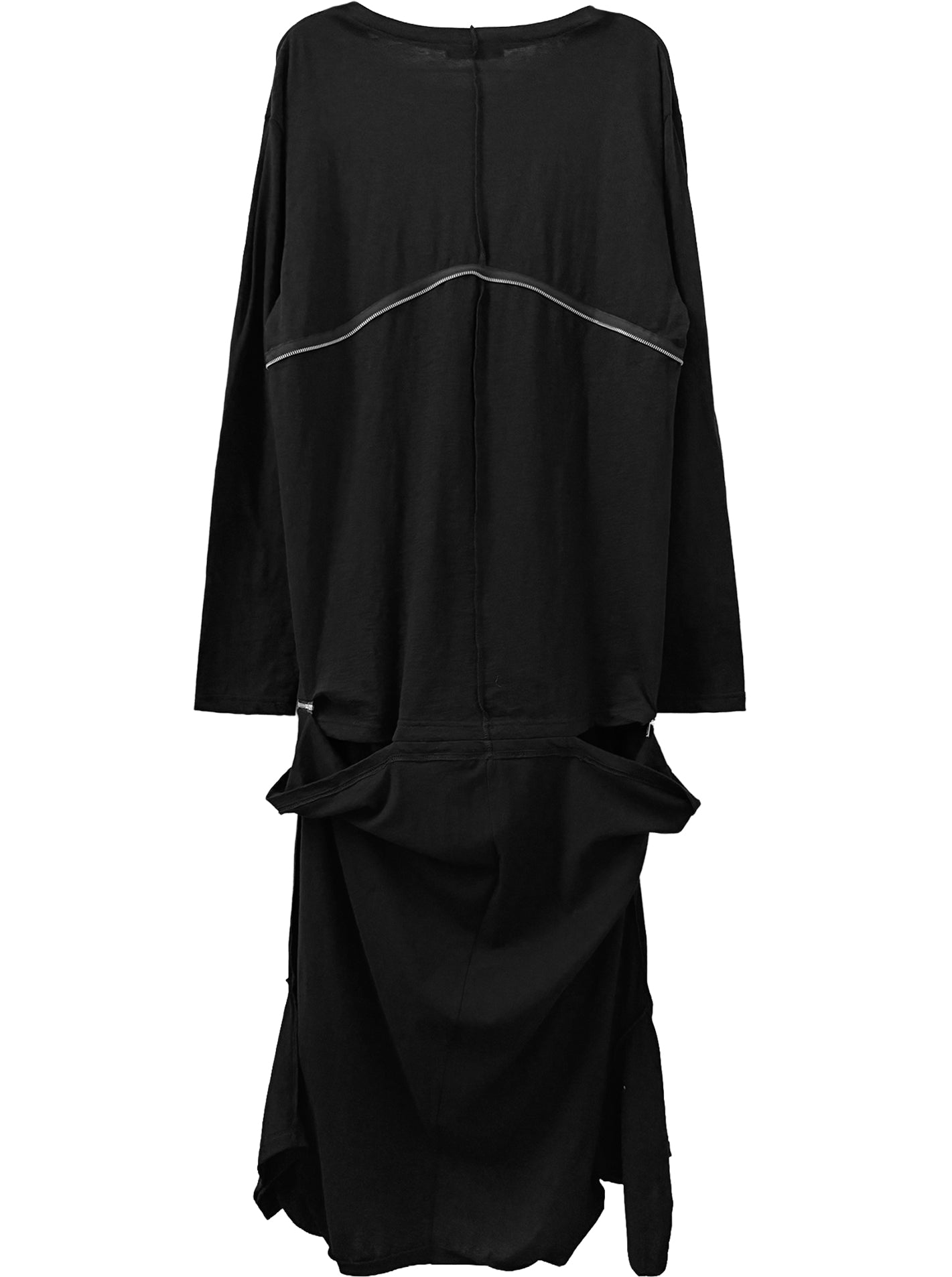 LAYERED ZIP T-SHIRT