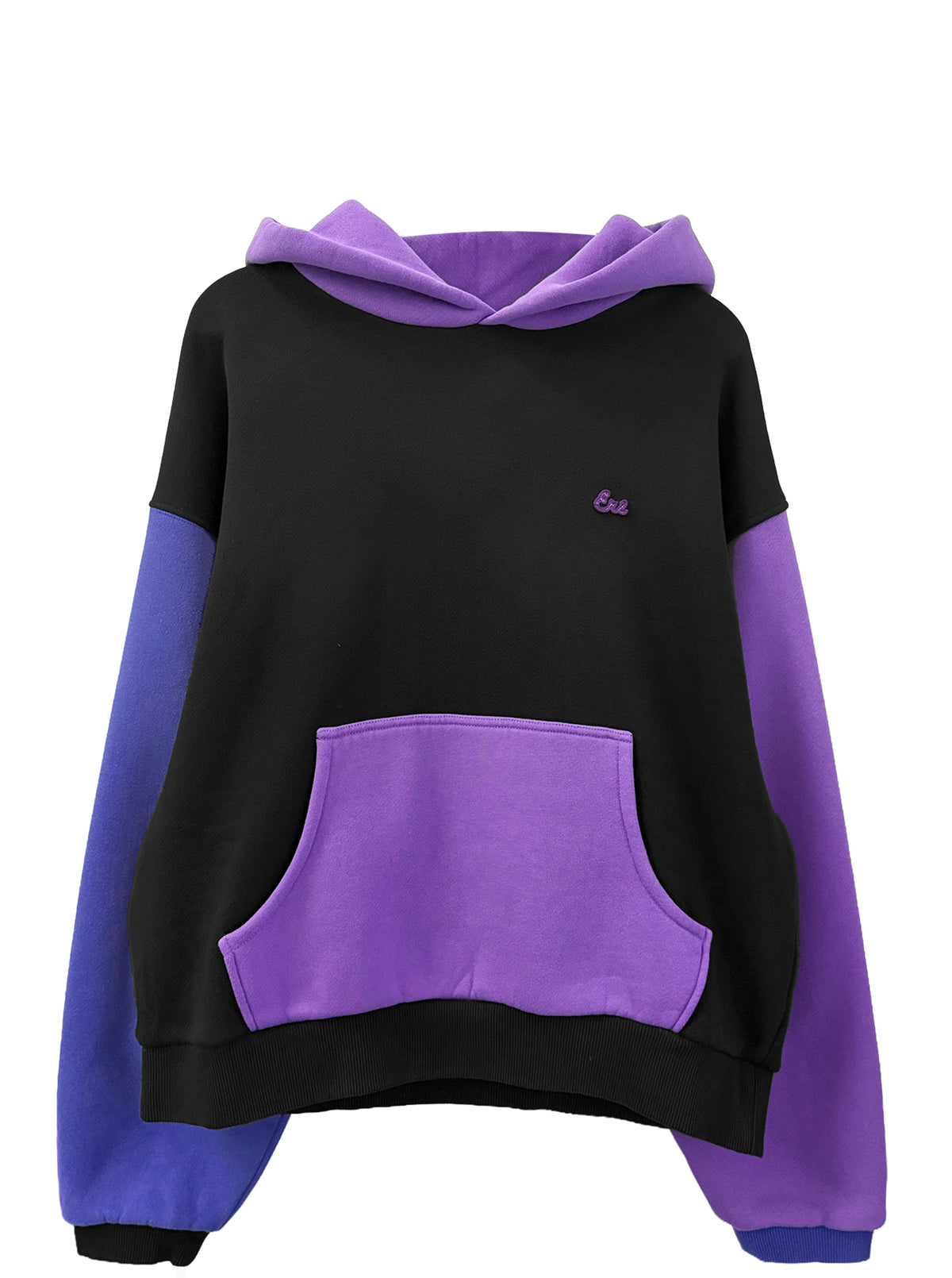 COLOUR BLOCK HOODIE