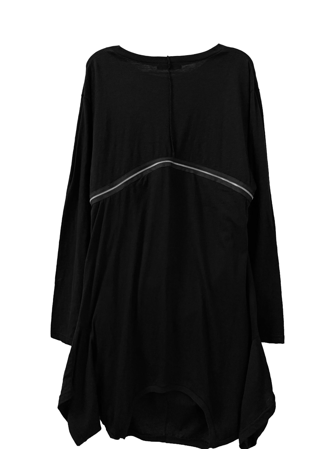 LAYERED ZIP T-SHIRT