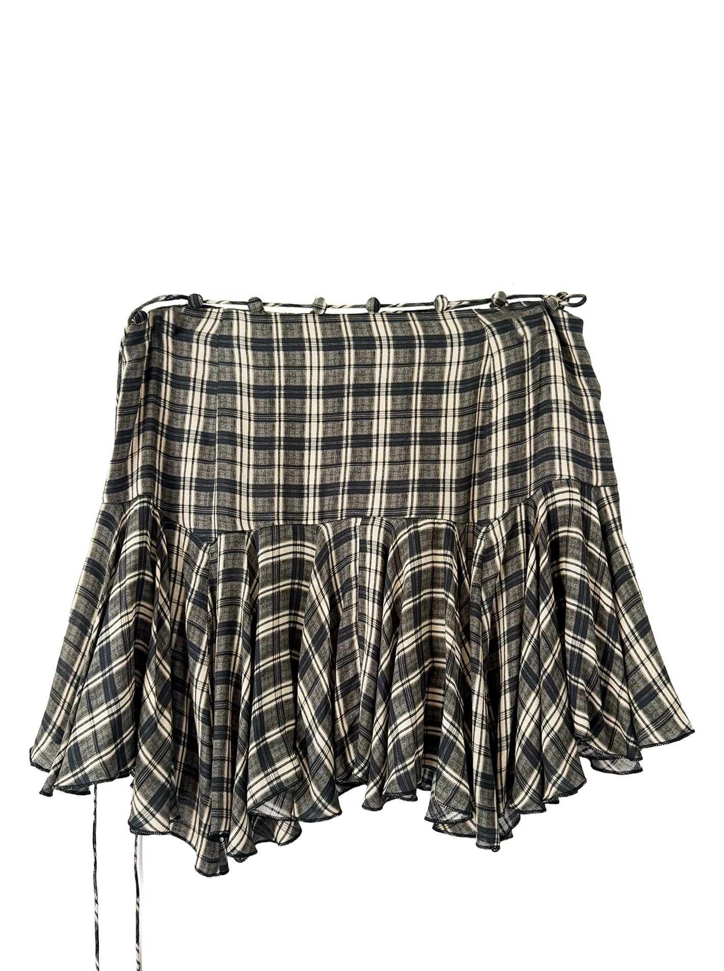 TESS SKIRT (CHECK) - NOLM