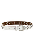 DISTRESSED RIVET BELT