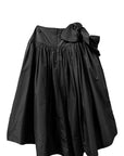 PRESSED ROSETTE BASQUE SKIRT