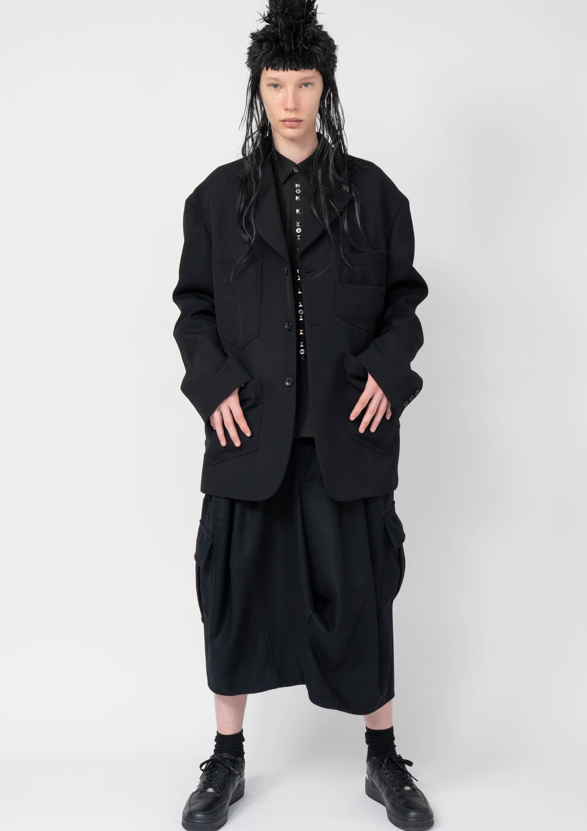 ASYMMETRIC POCKET SHORTS - NOLM