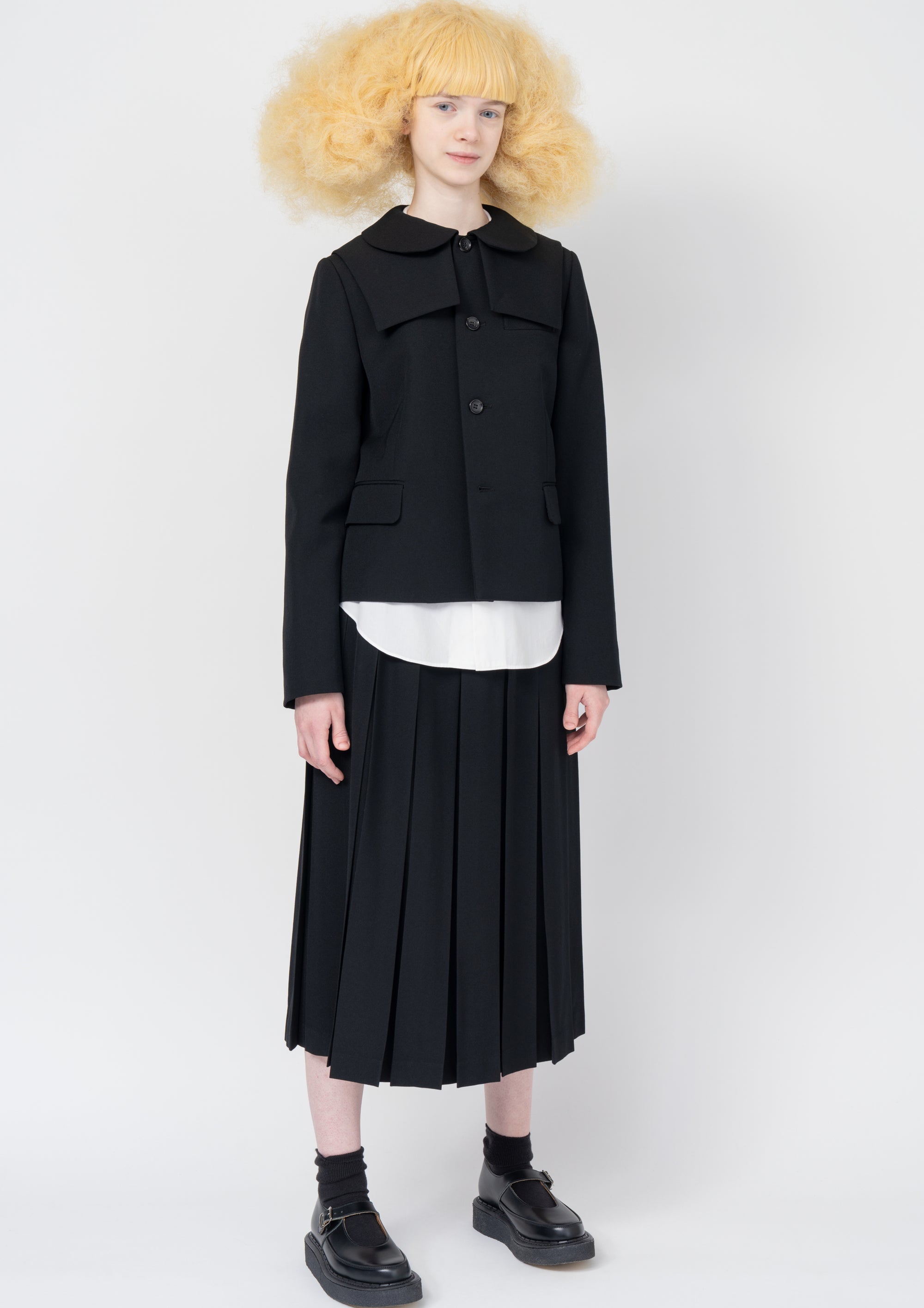 DOUBLE COLLAR BLAZER