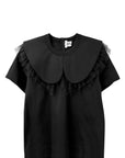 TULLE COLLAR T-SHIRT