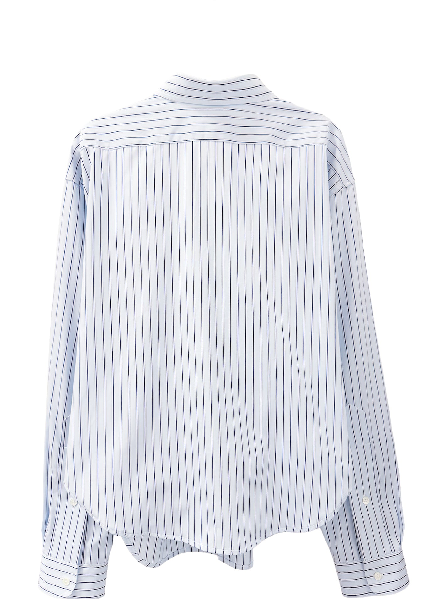 BELTED BUTTON DOWN SHIRT
