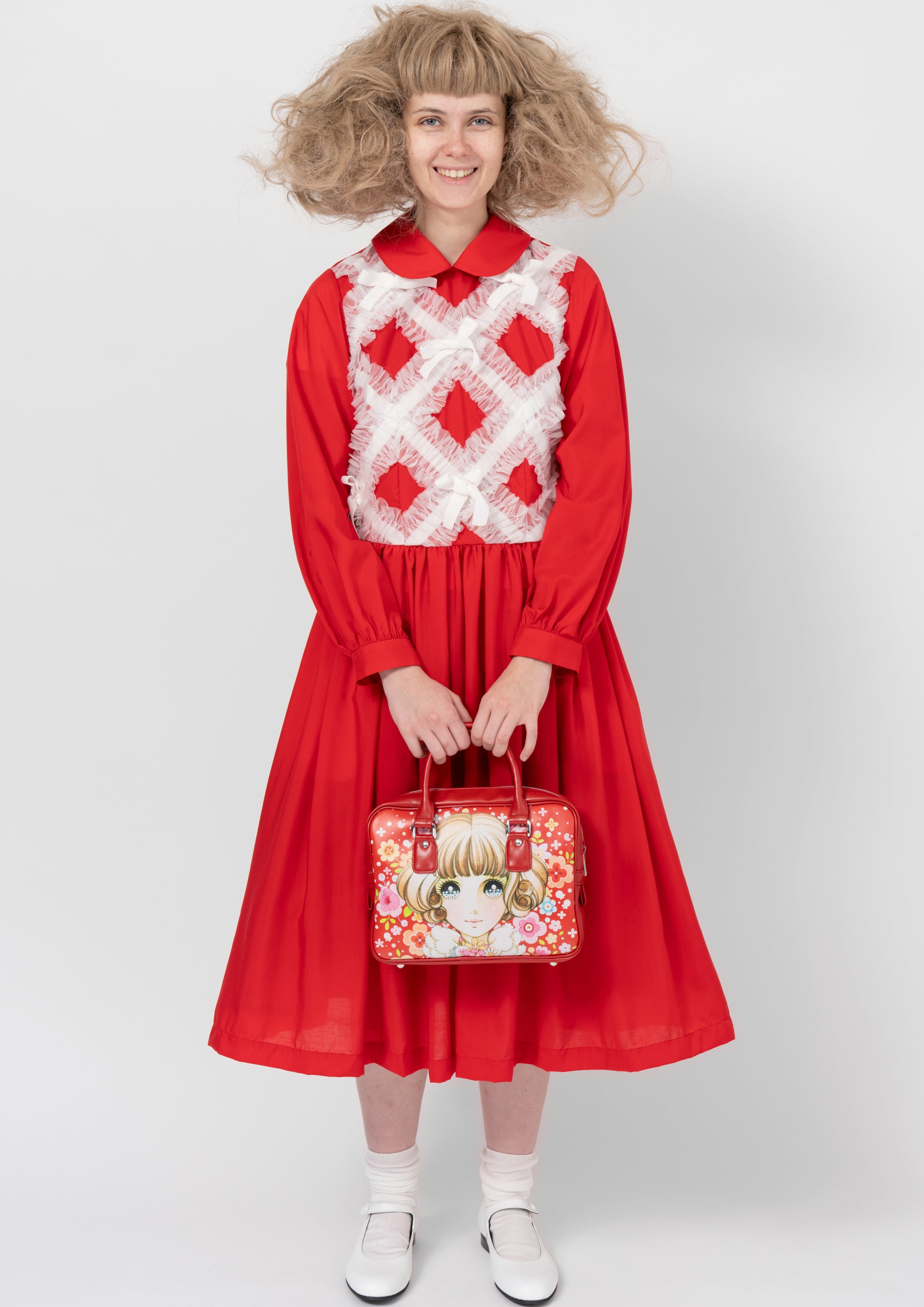 TAKAHASHI MAKOTO HANDBAG (RED)
