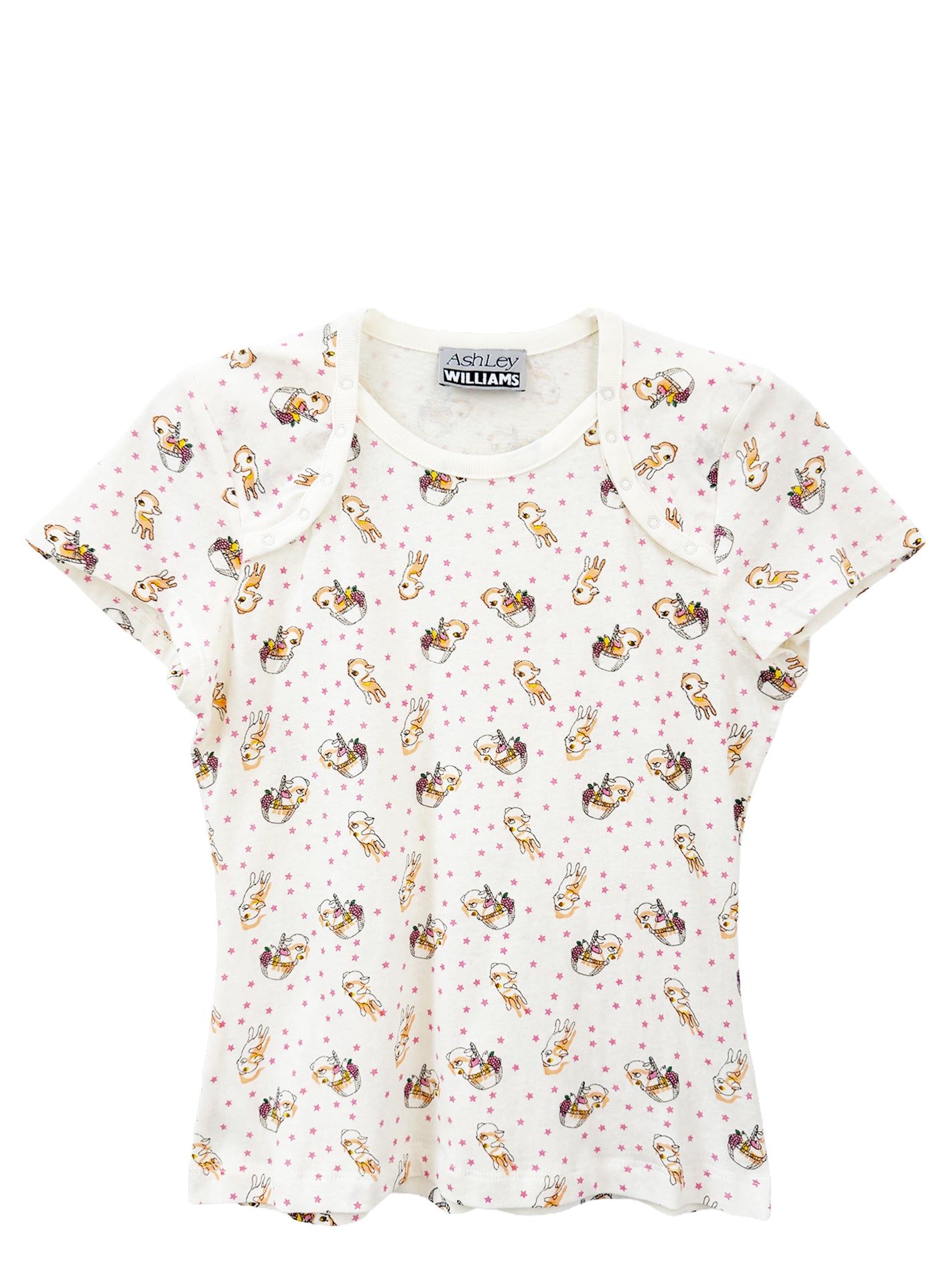 BABY TEE (PEACH DEER)
