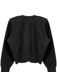 SHOULDER PAD SWEATSHIRT