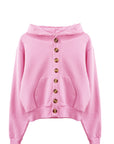 CARDIGAN HOODIE