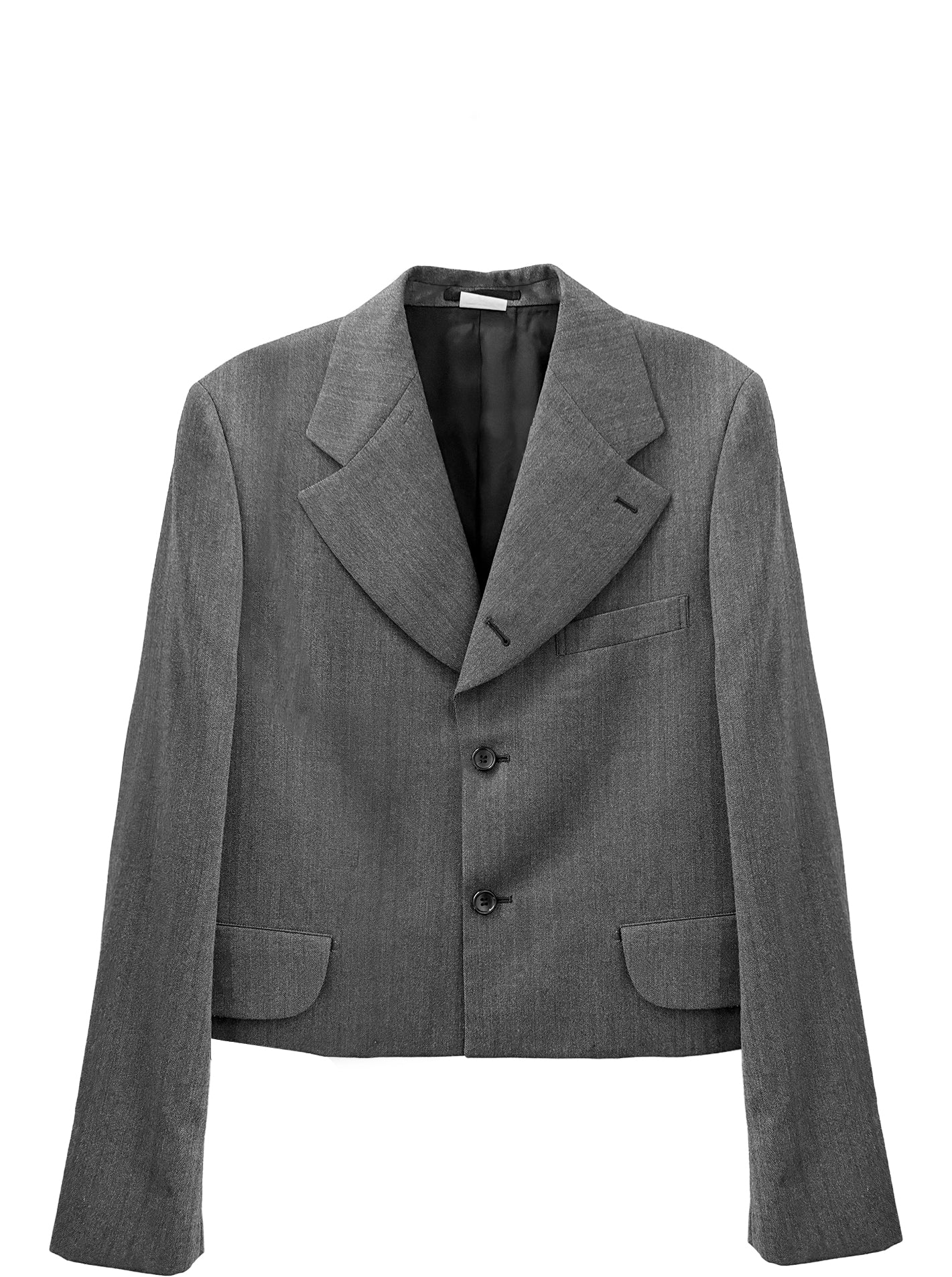 CROPPED BLAZER (GREY)