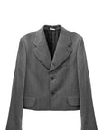 CROPPED BLAZER (GREY)