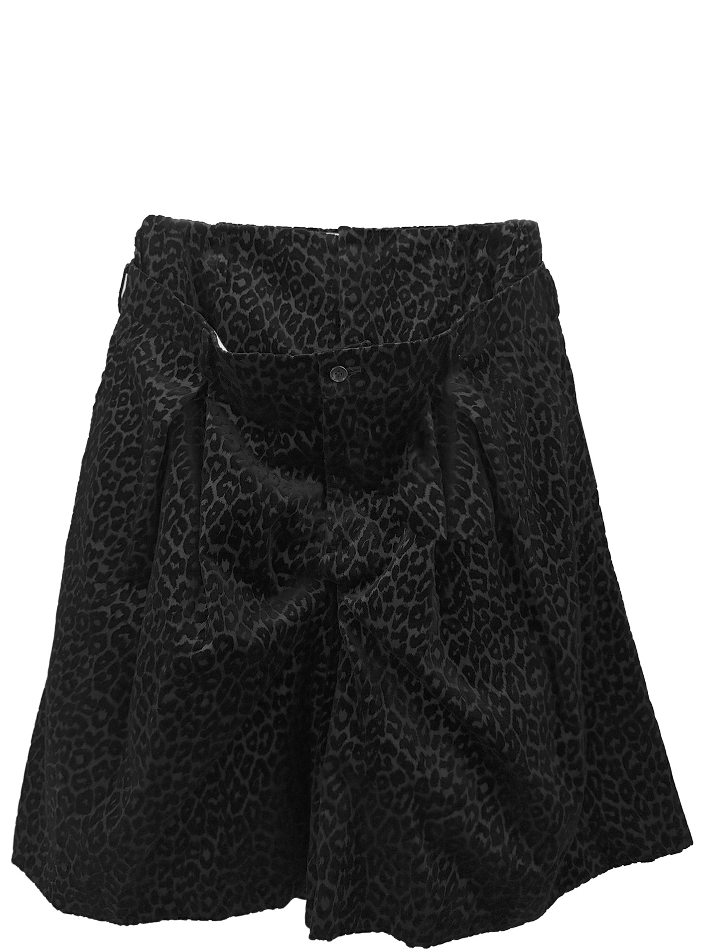 DOUBLE-WAISTED SHORTS
