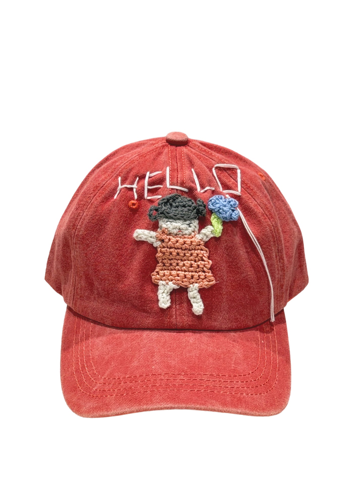 HELLO CAP (RED)