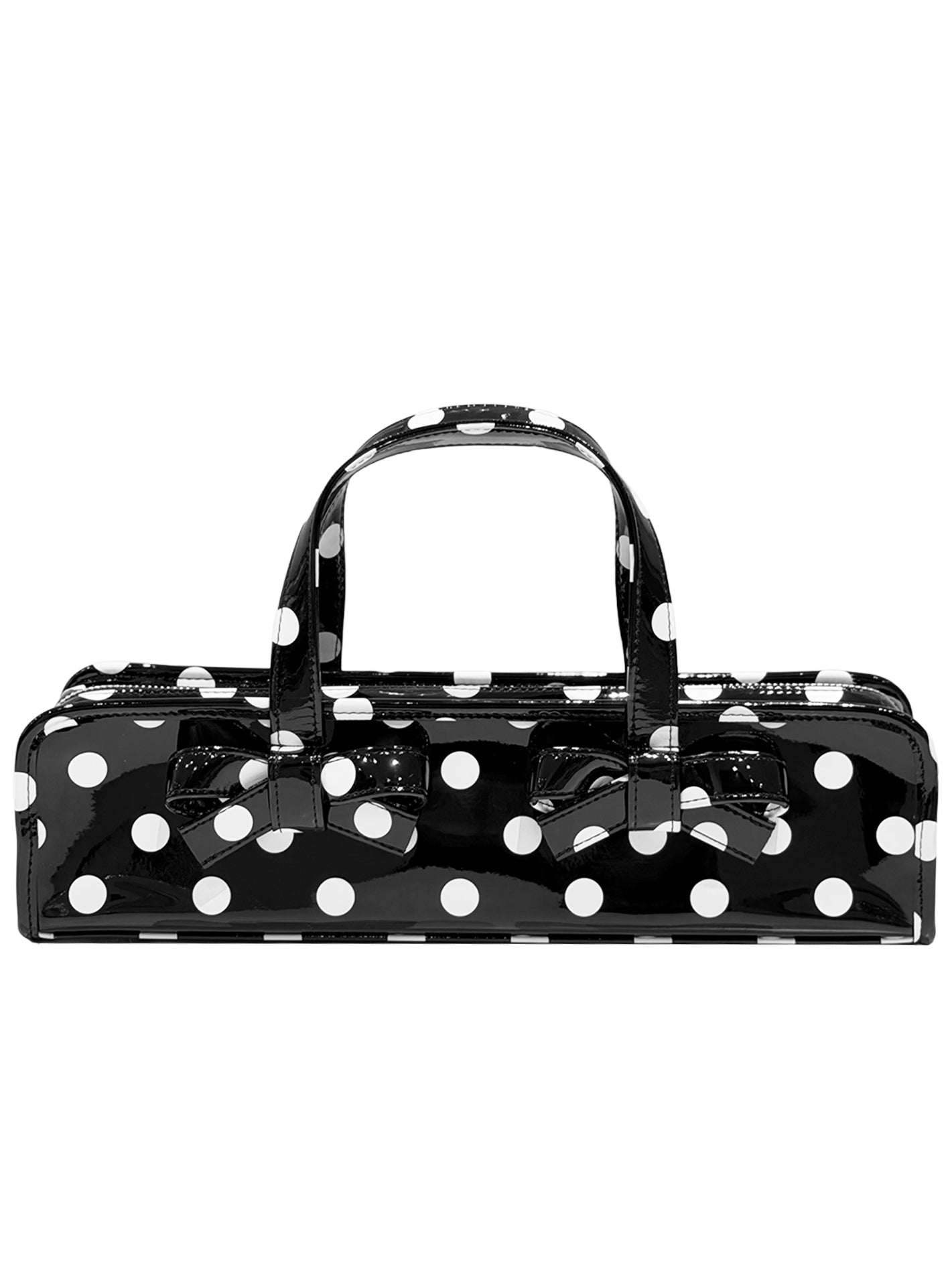 POLKA DOT HANDBAG (BLACK)