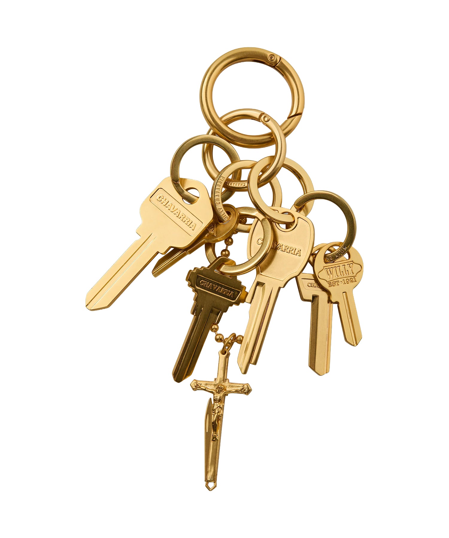 STAFF KEY FOBS (GOLD) - NOLM