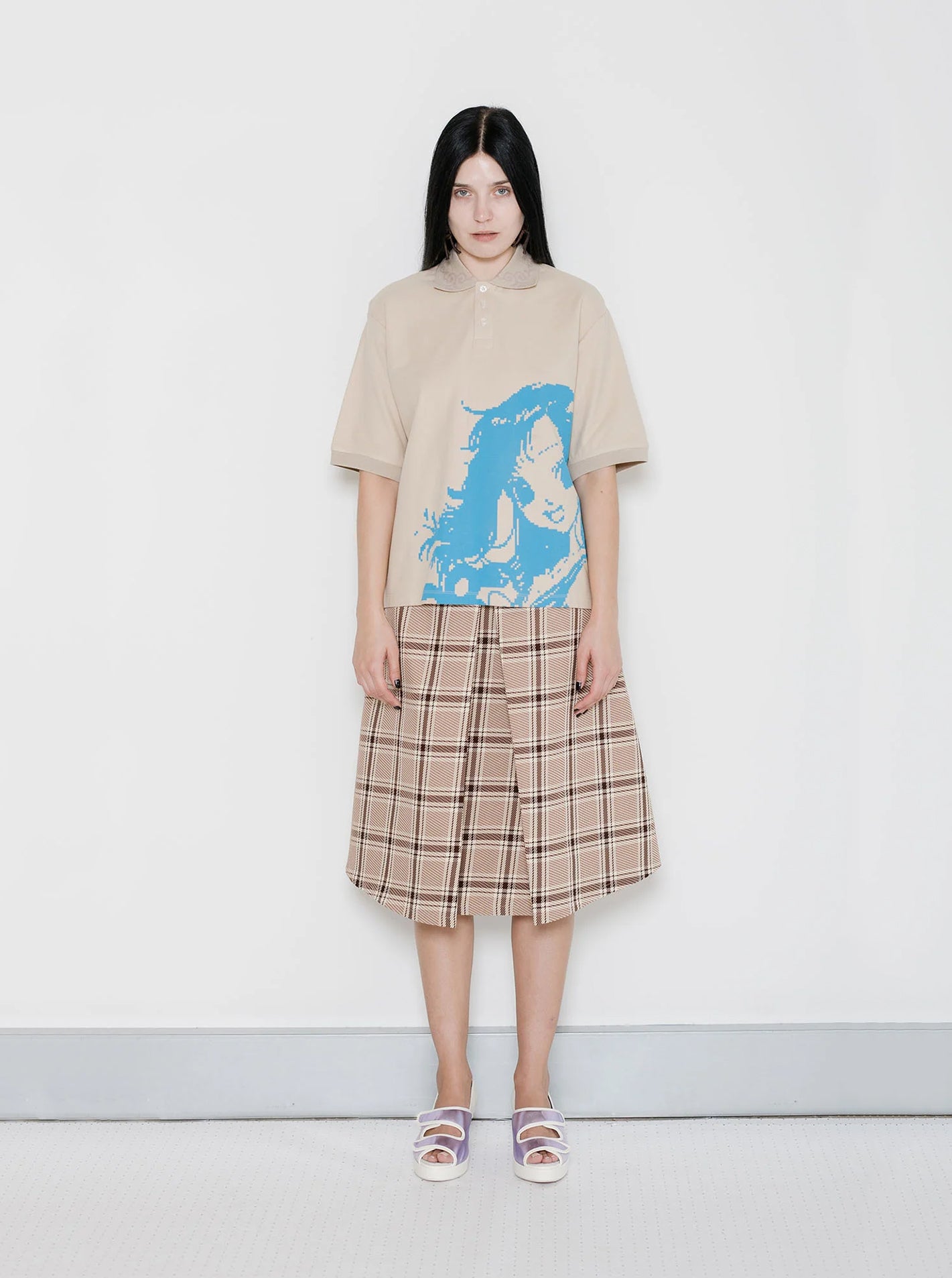 MILK TEA POLO SHIRT