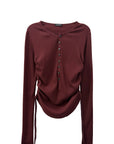 HAMAR WRINKLED TOP