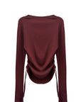 HAMAR WRINKLED TOP