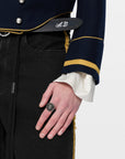 ANDRO LANTERN DOME RING
