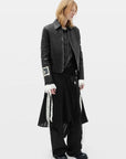 SANDOR SHIRT COLLAR ZIPPED CABAN