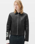 SANDOR SHIRT COLLAR ZIPPED CABAN
