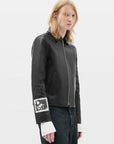 SANDOR SHIRT COLLAR ZIPPED CABAN