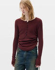 HAMAR WRINKLED TOP