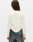 DOT WRINKLED T-SHIRT