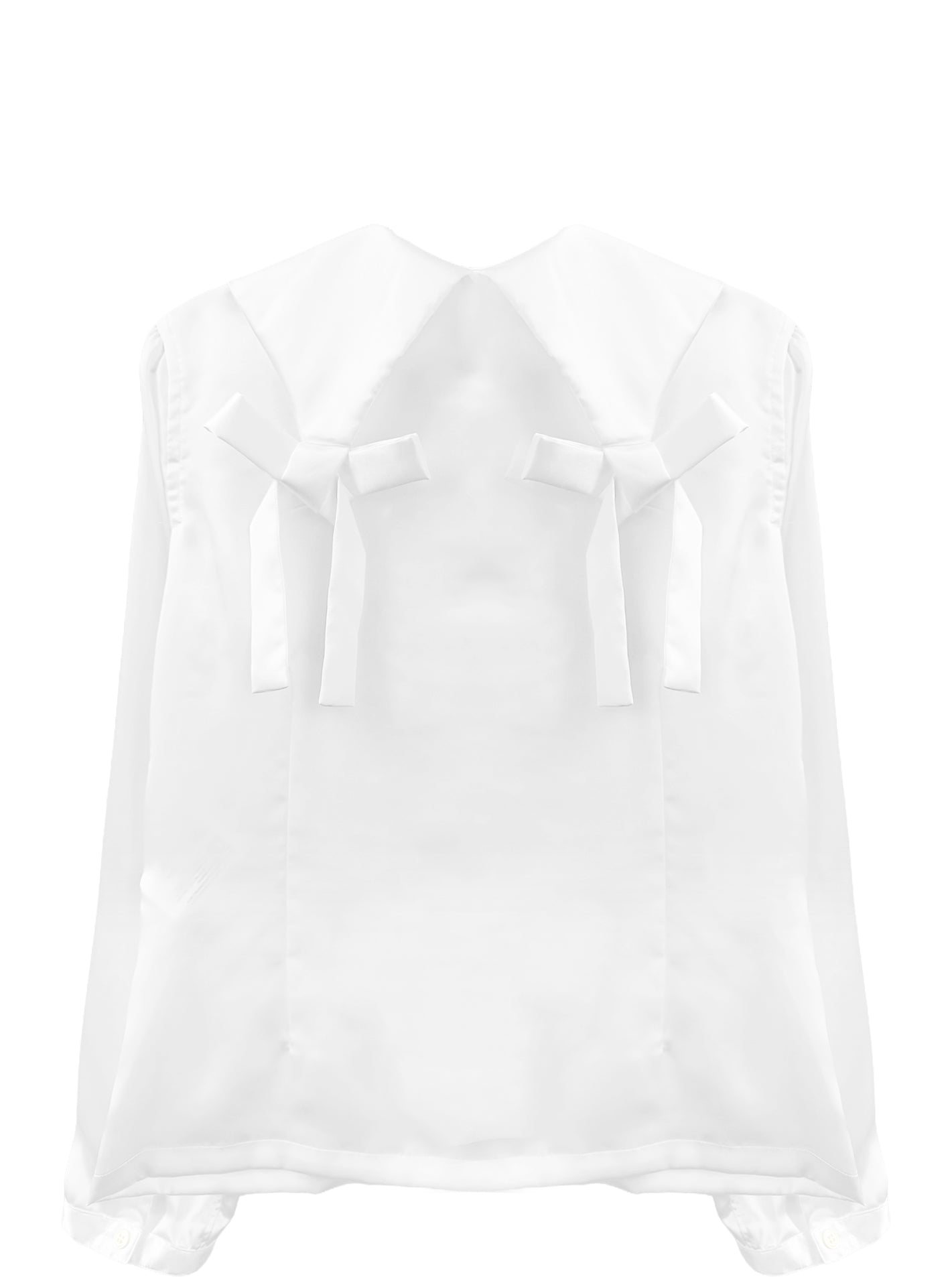 BOW COLLAR SHIRT