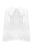 BOW COLLAR SHIRT