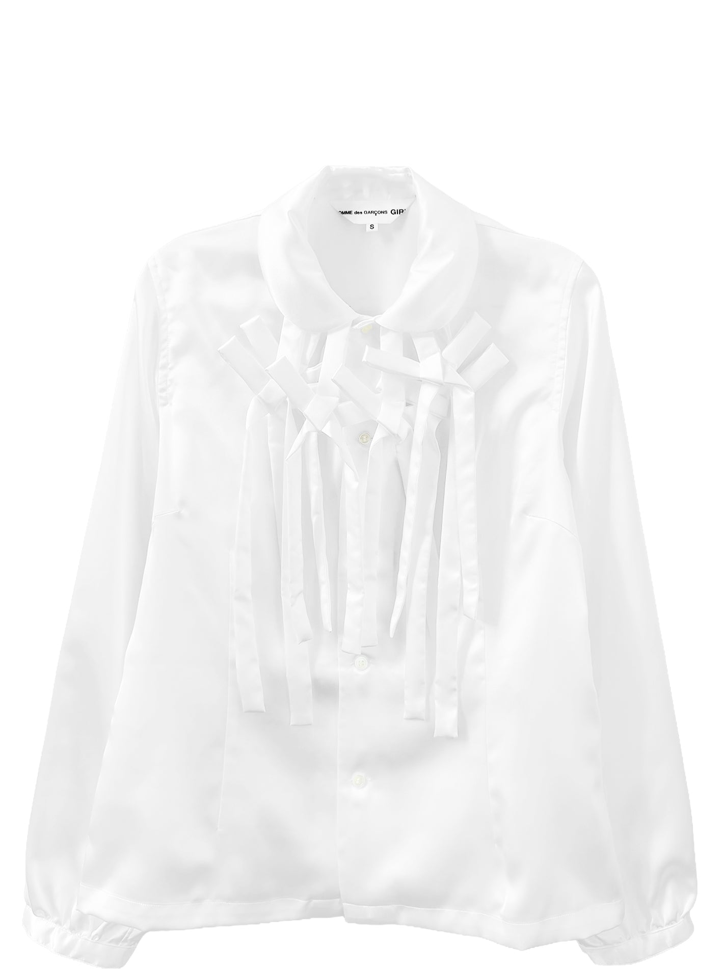 LAYERED BOW SHIRT
