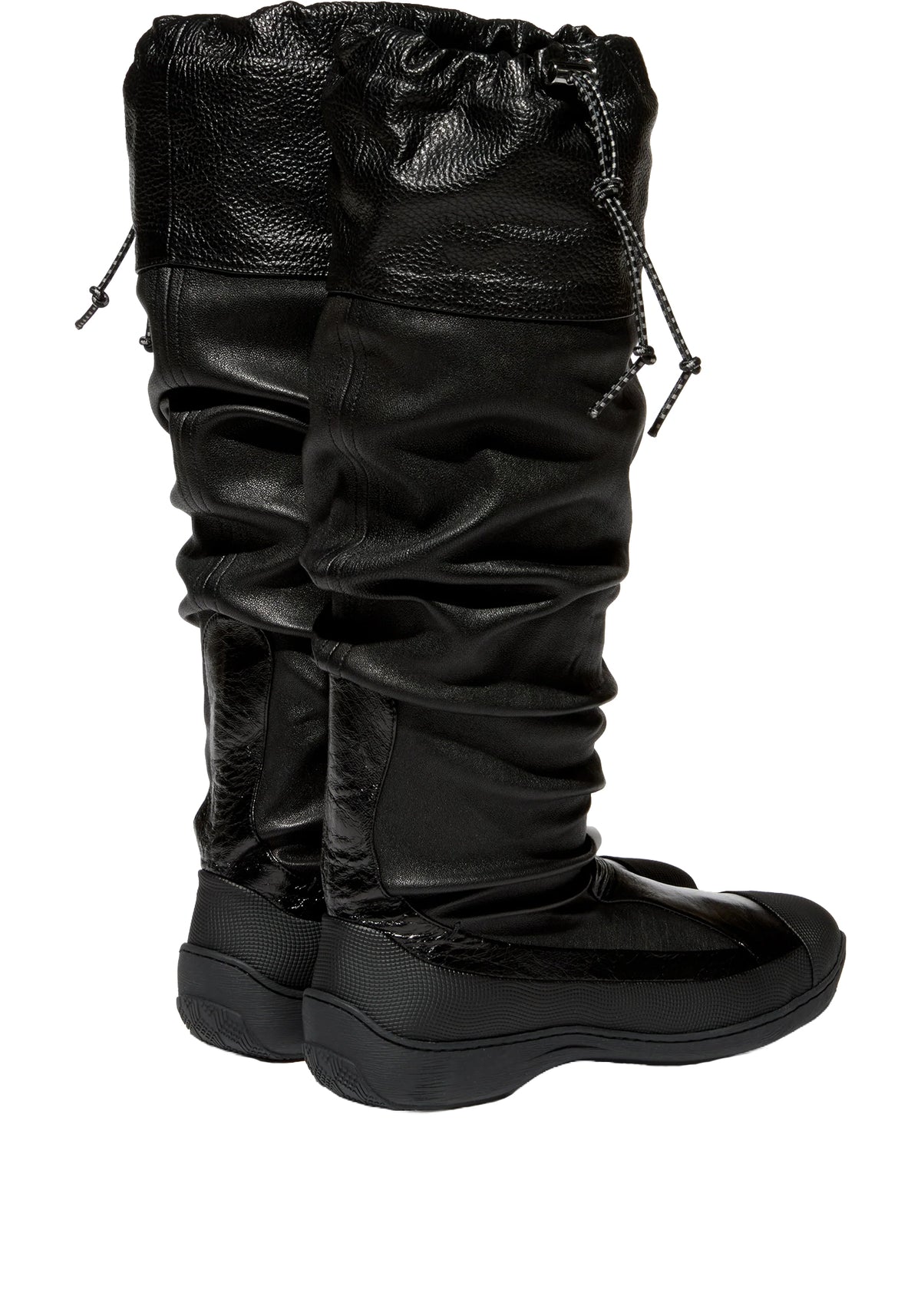 AVOCET LEATHER BOOTS (BLACK)